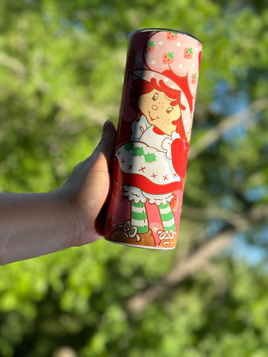 Strawberry shortcake tumbler